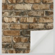 Samolepicí tapeta Clayton hnědá cihla 0,53 x 6 m / Tapety na zeď 371918 Rasch