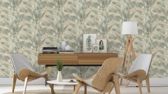 Samolepicí tapeta zelené banánové listy, 0,53 x 6 m / Tapety na zeď 371727 Rasch