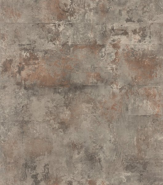 Samolepicí tapeta hnědo-šedý beton, stěrka 0,53 x 6 m / Tapety na zeď 371512 Rasch