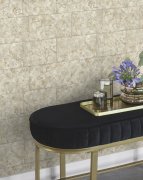 Samolepicí tapeta Luxora, imitace přírodního kamene, šedo-zlatá 0,53 x 6 m / Tapety na zeď 371420 Rasch