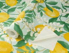 Samolepicí tapeta Portofino, citróny 0,53 x 6 m / Tapety na zeď 371215 Rasch