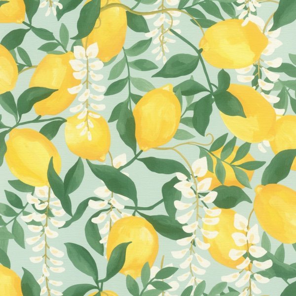 Samolepicí tapeta Portofino, citróny 0,53 x 6 m / Tapety na zeď 371215 Rasch