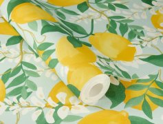 Samolepicí tapeta Portofino, citróny 0,53 x 6 m / Tapety na zeď 371215 Rasch