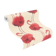 Samolepicí tapeta Flamazing, Plameňáci  0,53 x 6 m / Tapety na zeď 370805 Rasch