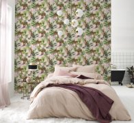 Samolepicí tapeta Savanna, oáza s leoprdem  0,53 x 6 m / Tapety na zeď 370409 Rasch