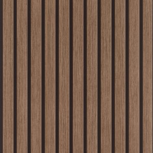 Samolepicí tapeta Echo, hnědé dřevěné lamely 0,53 x 6 m / Tapety na zeď 370119 Rasch