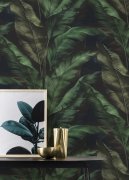 Samolepicí tapeta Rio, zelené banánové listy, 0,53 x 6 m / Tapety na zeď 370034 Rasch