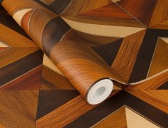 Samolepicí tapeta  dřevěné parkety  0,53 x 6 m / Tapety na zeď 370003 Rasch