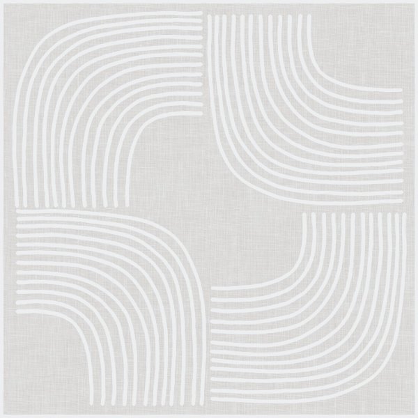 Samolepicí podlahové čtverce PVC geometrický vzor Linie (30,5 x 30,5 cm) 2745081 / samolepící vinylové podlahy - PVC dlaždice 274-5081 d-c-fix floor