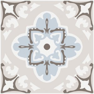 Samolepicí podlahové čtverce PVC vintage erb (30,5 x 30,5 cm) 2745082 / samolepící vinylové podlahy - PVC dlaždice 274-5082 d-c-fix floor
