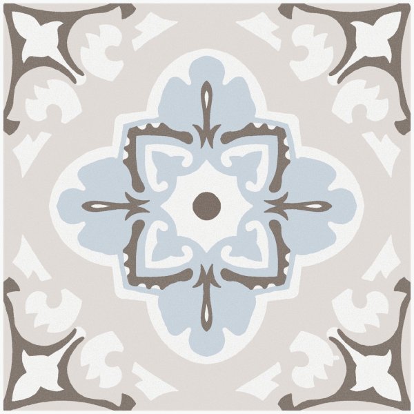 Samolepicí podlahové čtverce PVC vintage erb (30,5 x 30,5 cm) 2745082 / samolepící vinylové podlahy - PVC dlaždice 274-5082 d-c-fix floor