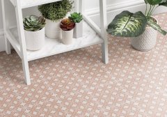 Podlahové PVC čtverce Toskánská mozaika - samolepicí podlahové PVC dlaždice D-C-FIX FLOOR 274-5083