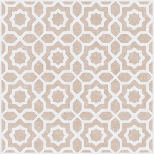 Samolepicí podlahové čtverce PVC Marocká dlažice, béžová dlažba (30,5 x 30,5 cm) 2745086 / samolepící vinylové podlahy - PVC dlaždice 274-5086 d-c-fix floor