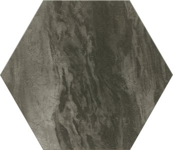 Samolepicí podlahové šestihrany PVC Hexagon Čedič, tmavý kámen (30,5 x 26,5 cm) 2745602 / samolepící vinylové podlahy - PVC dlaždice 274-5602 d-c-fix floor