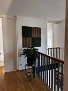 Akustický lamelový panel pravé dřevo, tmavá dubová dýha na filcovém podkladu, rozměr 52 x 52 cm z kolekce Modular Wall A.S.Création - DD136705
