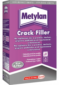 Vyplňovací tmel Metylan crack filler 1,5kg / stěrková hmota Metylan - Henkel