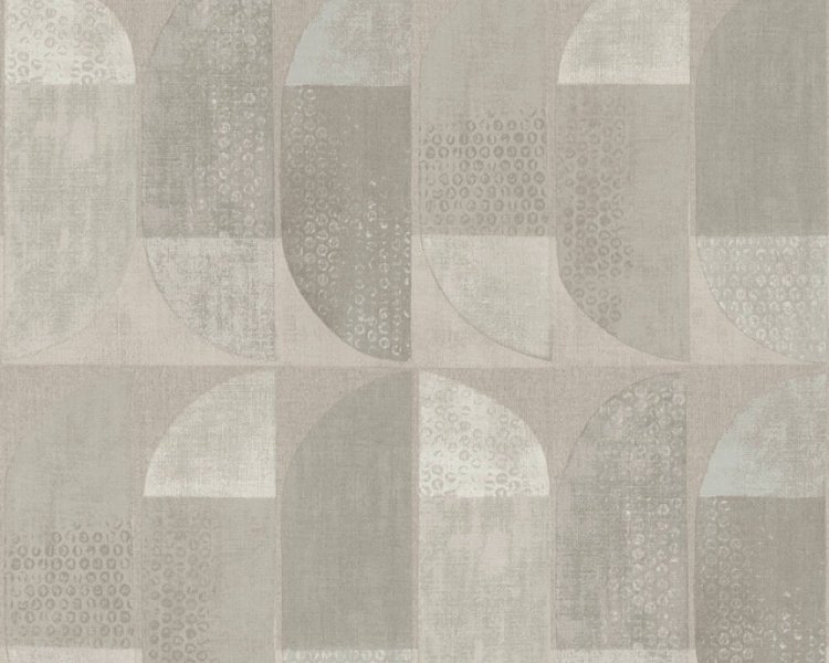 Vliesová tapeta béžová, krémová geometrická 375314 / Tapety na zeď 37531-4 Geo Nordic (0,53 x 10,05 m) A.S.Création