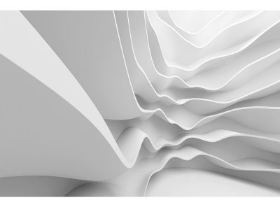 Vliesová fototapeta 3D futuristická vlna 375 x 250 cm + lepidlo zdarma / MS-5-0295 vliesové fototapety na zeď DIMEX
