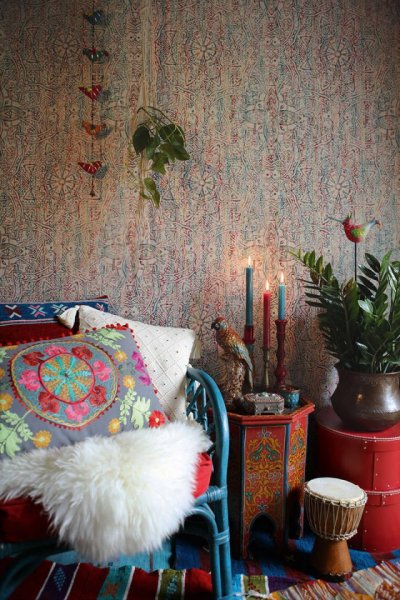 Vliesová tapeta 36461-1 etno, barevná / Tapety na zeď 364611 Boho Love (0,53 x 10,05 m) A.S.Création