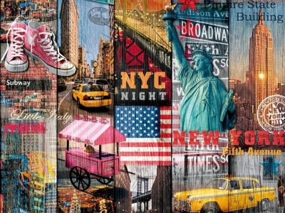 Samolepící tapeta Manhattan šířka 45 cm, metráž 2003234 / samolepicí fólie a tapety 200-3234 d-c-fix