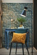 Vliesová tapeta barokní, vintage zámecká modrá zlatá 387073 / Tapety na zeď 38707-3 My Home My Spa (0,53 x 10,05 m) A.S.Création