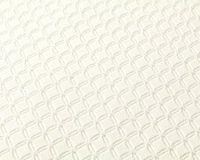 Bílá reliéfní grafická moderní vliesová tapeta