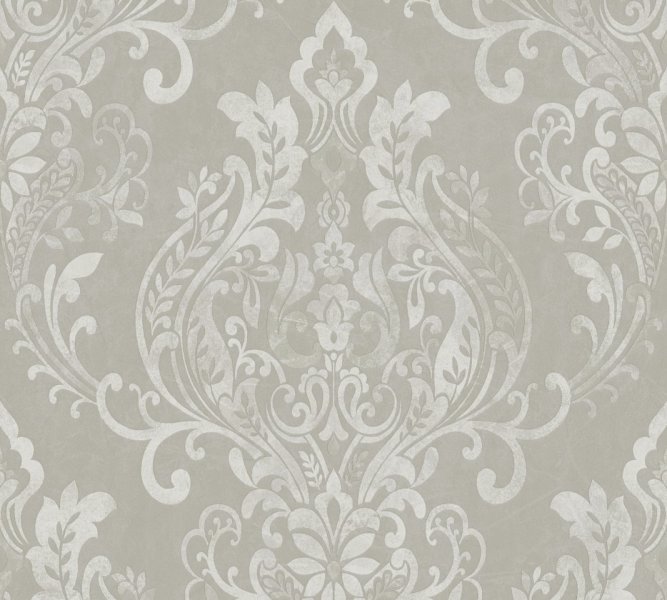 Vliesová barokní tapeta béžová, krémová, šedá, zámecký vzor 376814 / Tapety na zeď 37681-4 New Life (0,53 x 10,05 m) A.S.Création
