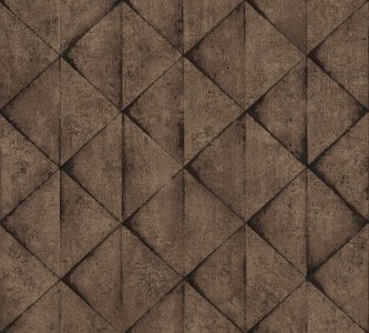 Vliesová tapeta geometrická hnědá 377424 / Tapety na zeď 37742-4 Industrial (0,53 x 10,05 m) A.S.Création