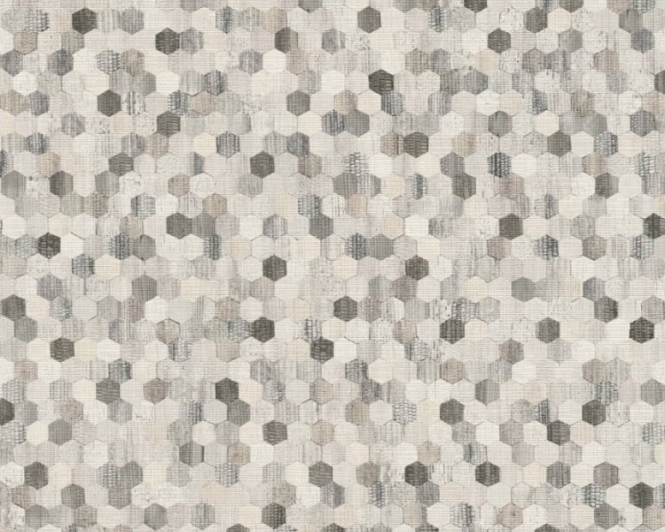 Vliesová tapeta 374633 krémová, černá, šedá geometrická / Tapety na zeď 37463-3 Asian Fusion (0,53 x 10,05 m) A.S.Création