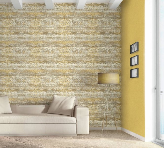 Vliesová tapeta 36774-2 béžovo-žlutý kámen / Tapety na zeď 367742 Character (0,53 x 10,05 m) A.S.Création