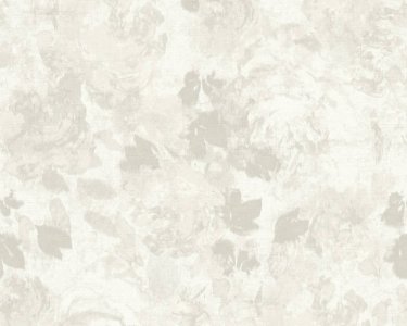 Vliesová tapeta 36772-1 šedá, bílá, květy / Tapety na zeď 367721 Character (0,53 x 10,05 m) A.S.Création