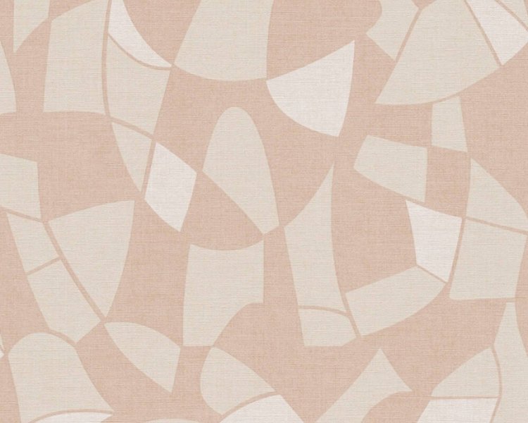 Vliesová tapeta geometrický vzor - béžová, krémová 390932 / Tapety na zeď 39093-2 Antigua (0,53 x 10,05 m) A.S.Création