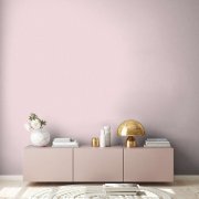Vliesová romantická tapeta, barva růžová s malými bílými tečkami - vliesová tapeta na zeď od A.S.Création z kolekce Maison Charme