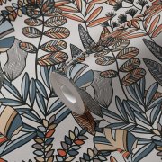 Vliesová tapeta barevné listy, džungle 390952 / Tapety na zeď 39095-2 Antigua (0,53 x 10,05 m) A.S.Création