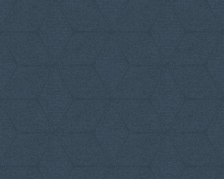 Vliesová tapeta modrá geometrická 390914 / Tapety na zeď 39091-4 Antigua (0,53 x 10,05 m) A.S.Création