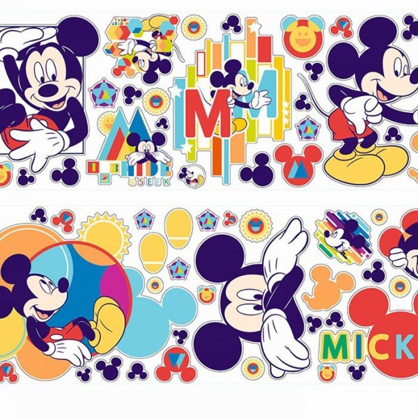 Samolepicí dekorace na zeď MICKEY MOUSE D40206