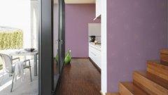 Vliesová tapeta do bytu UNI fialová z kolekce Trendwall