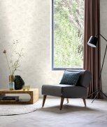 Vliesová tapeta bílé a krémové rostliny (0,53 x 10,05 m) / Vliesové tapety na zeď My Moments 320510 Rasch