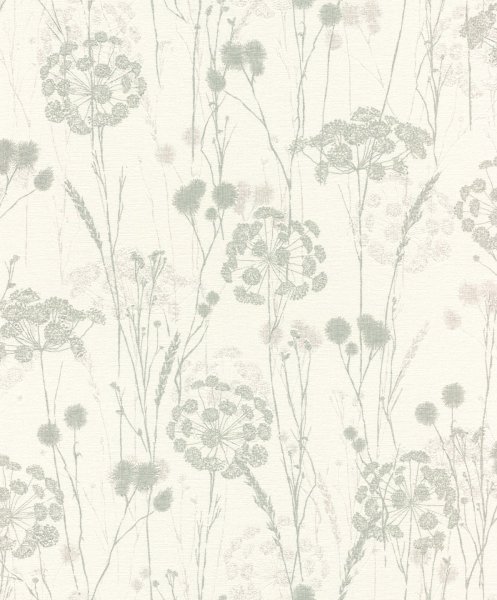 Vliesová tapeta zelené rostliny (0,53 x 10,05 m) / Vliesové tapety na zeď My Moments 320527 Rasch