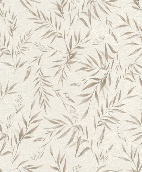 Vliesová tapeta béžová, zlatá, tráva (0,53 x 10,05 m) / Vliesové tapety na zeď My Moments 320725 Rasch