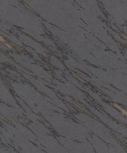 Vliesová tapeta černá, zlatá, šedá, mramor (0,53 x 10,05 m) / Vliesové tapety na zeď My Moments 320923 Rasch