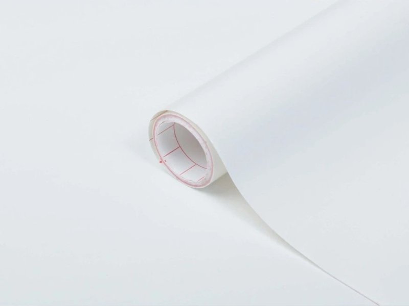 Samolepicí fólie d-c-fix bílá matná, šířka 90 cm, metráž - cena za metr / samolepící tapeta bílá mat 2005001 d-c-fix