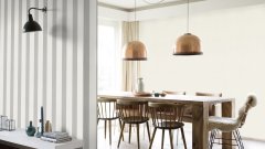 Vliesová tapeta jednobarevná bílá (0,53 x 10,05 m) / Vliesové tapety na zeď My Moments 489507 Rasch