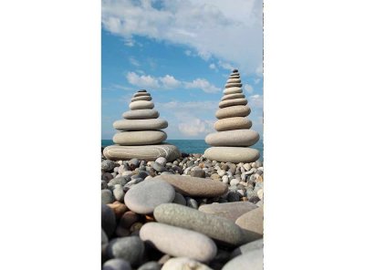 Vliesová fototapeta Kameny na pláži 150 x 250 cm + lepidlo zdarma / MS-2-0204 vliesové fototapety na zeď DIMEX