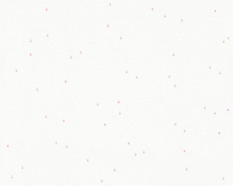 Dětská vliesová tapeta 2194-35 růžové puntíky / Tapety na zeď 219435 Esprit Kids 5 (0,53 x 10,05 m) A.S.Création