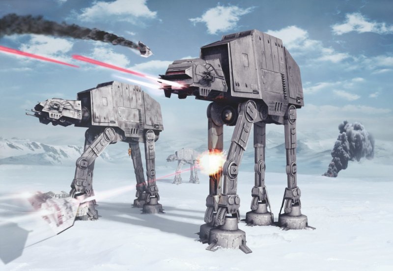 Fototapeta Disney Star Wars Battle of Hoth 8-481 / Obrazové tapety a fototapety na zeď Komar (368 x 254 cm)
