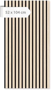 Akustický lamelový panel dřevo, světlá dubová dýha, 52 x 104 cm / Modular Wall 136702  A.S.Création