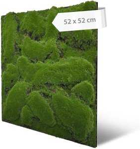 Akustický panel umělé rostliny a mech, 52 x 52 cm / Modular Wall 136684 A.S.Création