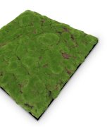 Mechový hedvábně lesklý akustický panel, na filcovém podkladu, rozměr 52 x 52 cm z kolekce Modular Wall A.S.Création - DD136686