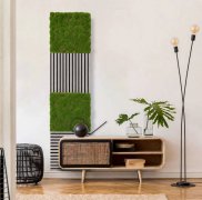 Mechový hedvábně lesklý akustický panel, na filcovém podkladu, rozměr 52 x 52 cm z kolekce Modular Wall A.S.Création - DD136686